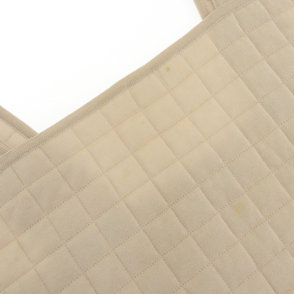 CHANEL シャネル 00T チョコバー ビスチェ トップス レディース コットン100% ベージュ 44(ベスト)｜売買されたオークション ...