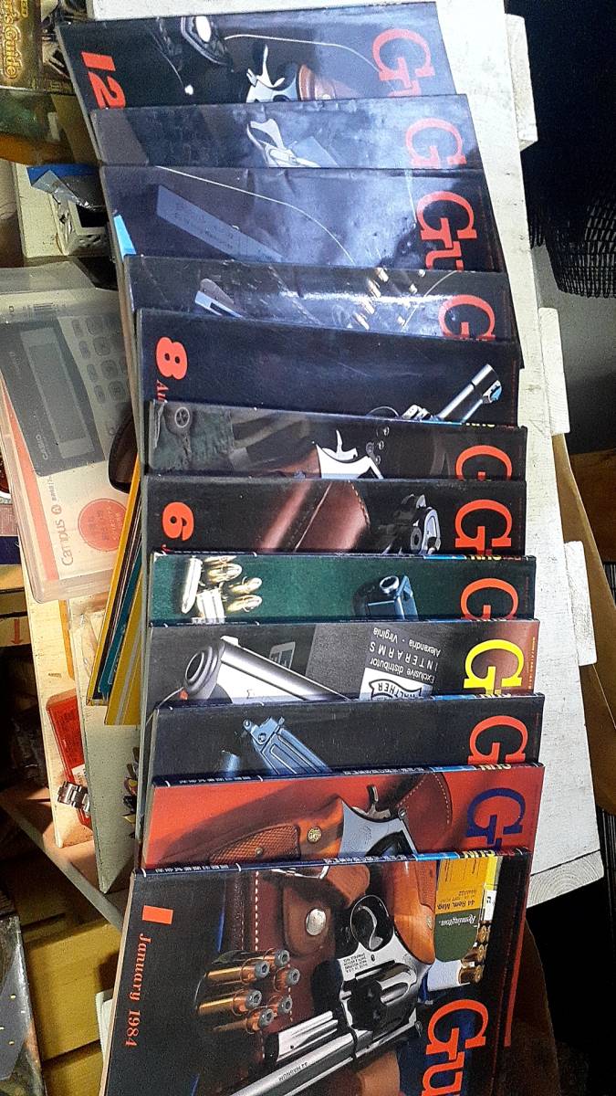 国際出版 月刊GUN 1983年4冊 1984年12冊 1985年11冊 【公式通販】