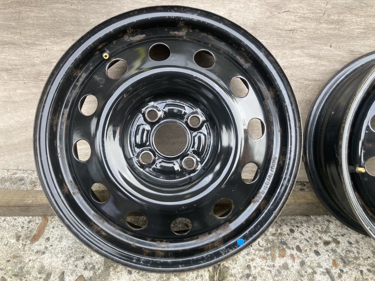 スズキ純正 スイフト スチールホイール 鉄チン 15インチ 5.5J +45 100 