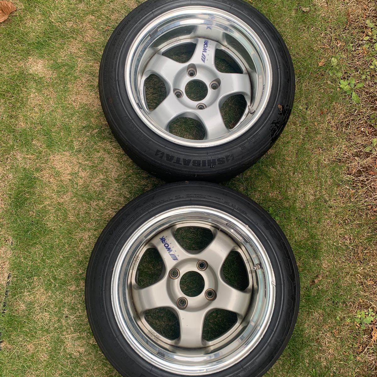 S1 マイスター ワーク 4H100 サマータイヤホイールセット 15インチ5.5j 