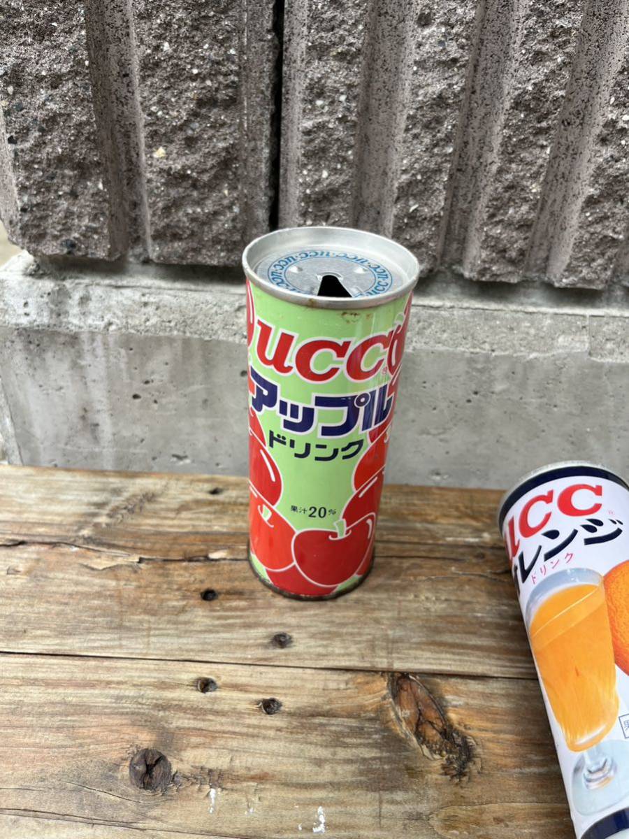 超希少.当時物.ucc.レトロ.空缶.珍品.ダブルプルタブ.コカコーラ.昭和