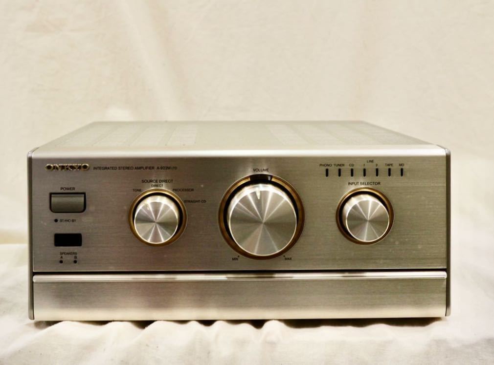 ONKYO A-922M プリメインアンプ オンキョー ステレオアンプ LTD - 整備 