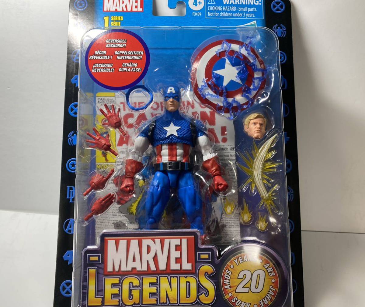 マーベルレジェンド キャプテンアメリカ 20周年記念 Hasbro Marvel