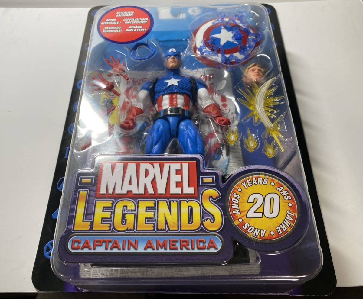 マーベルレジェンド キャプテンアメリカ 20周年記念 Hasbro Marvel