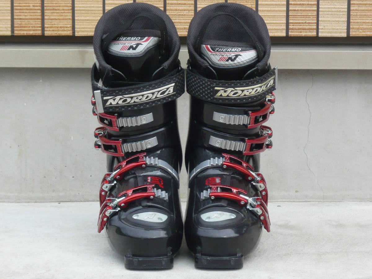 1即決！NORDICA/ノルディカ スキーブーツ 黒 27.0cm/27.5cm 315mm