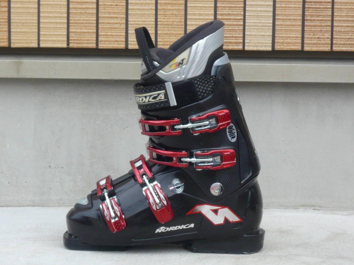 1即決！NORDICA/ノルディカ スキーブーツ 黒 27.0cm/27.5cm 315mm