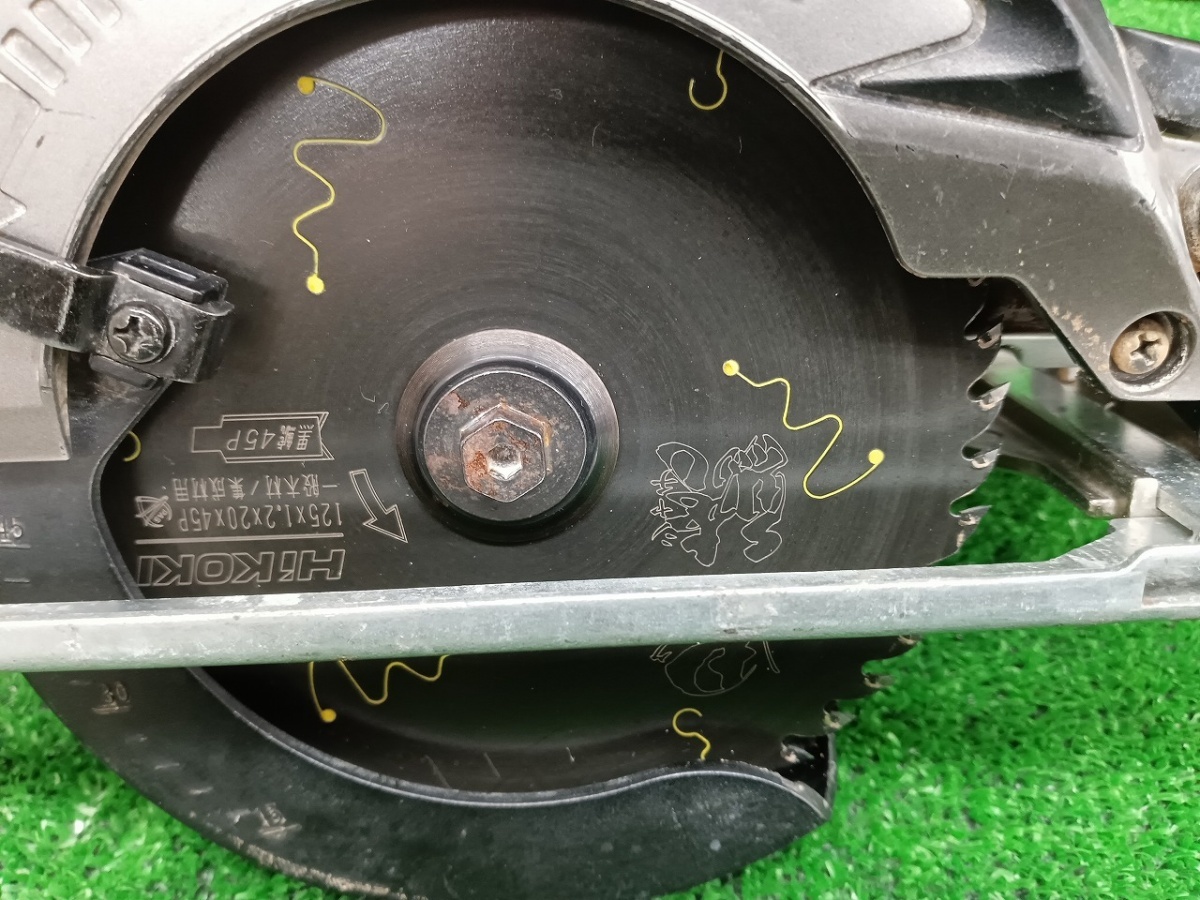 日立工機 Hitachi 125mm 中古品 HITACHI 丸のこの中古品・新品・未 