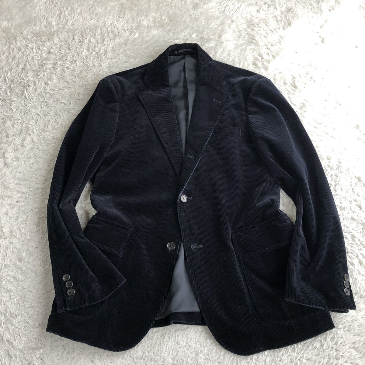 正規品，定番 Jプレス コーデュロイ ジャケット ブラック Mサイズ M L相当 J.PRESS(Mサイズ)｜売買されたオークション情報、yahooの商品情報をアーカイブ公開 - オークファン Mサイズ