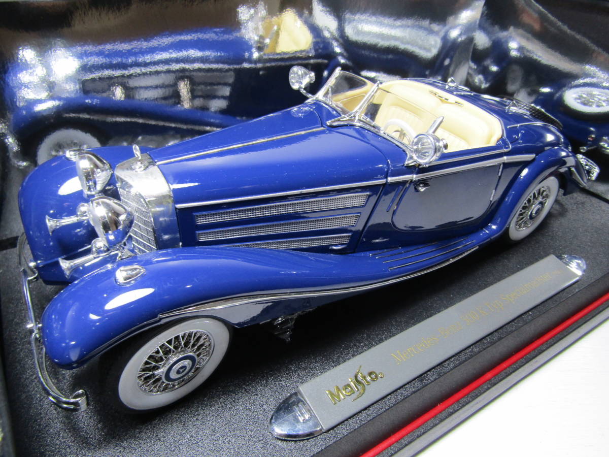 Mercedes Benz 1/18 メルセデスベンツ 500 K TYP 1936 Special 