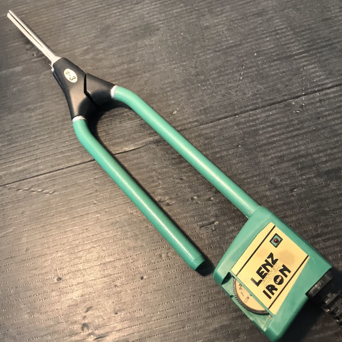 ☆理容レンツ アイロン α-3 LENZ IRON 美品(1) LENZ アイロン IRON α-3