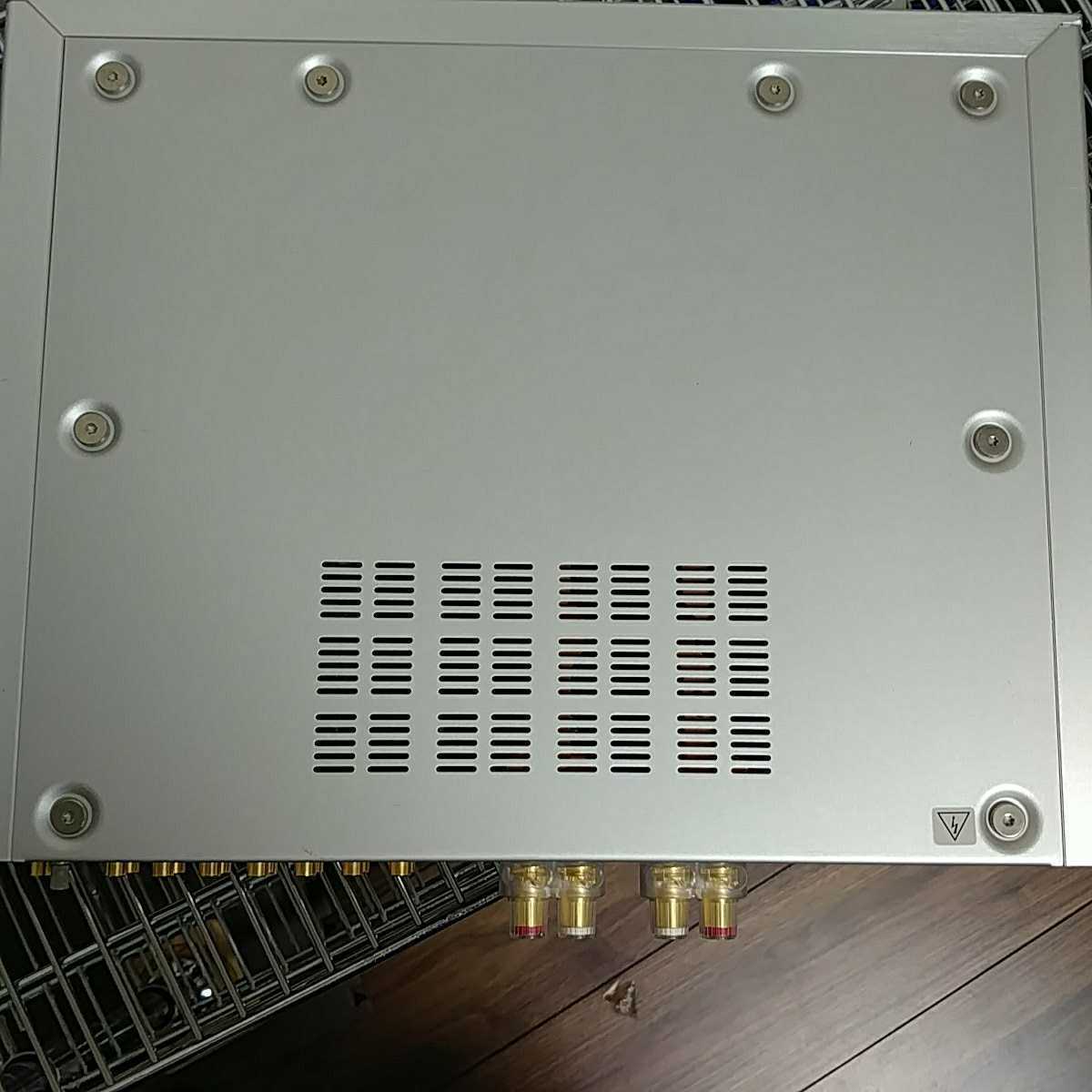 ONKYO A-1VL　動作品　程度良　純正リモコン付き（ミュート、ボリュームとも操作可） ONKYO A-1VL | &frasl;シルバー A-1VLのクチコミ メルカリ
