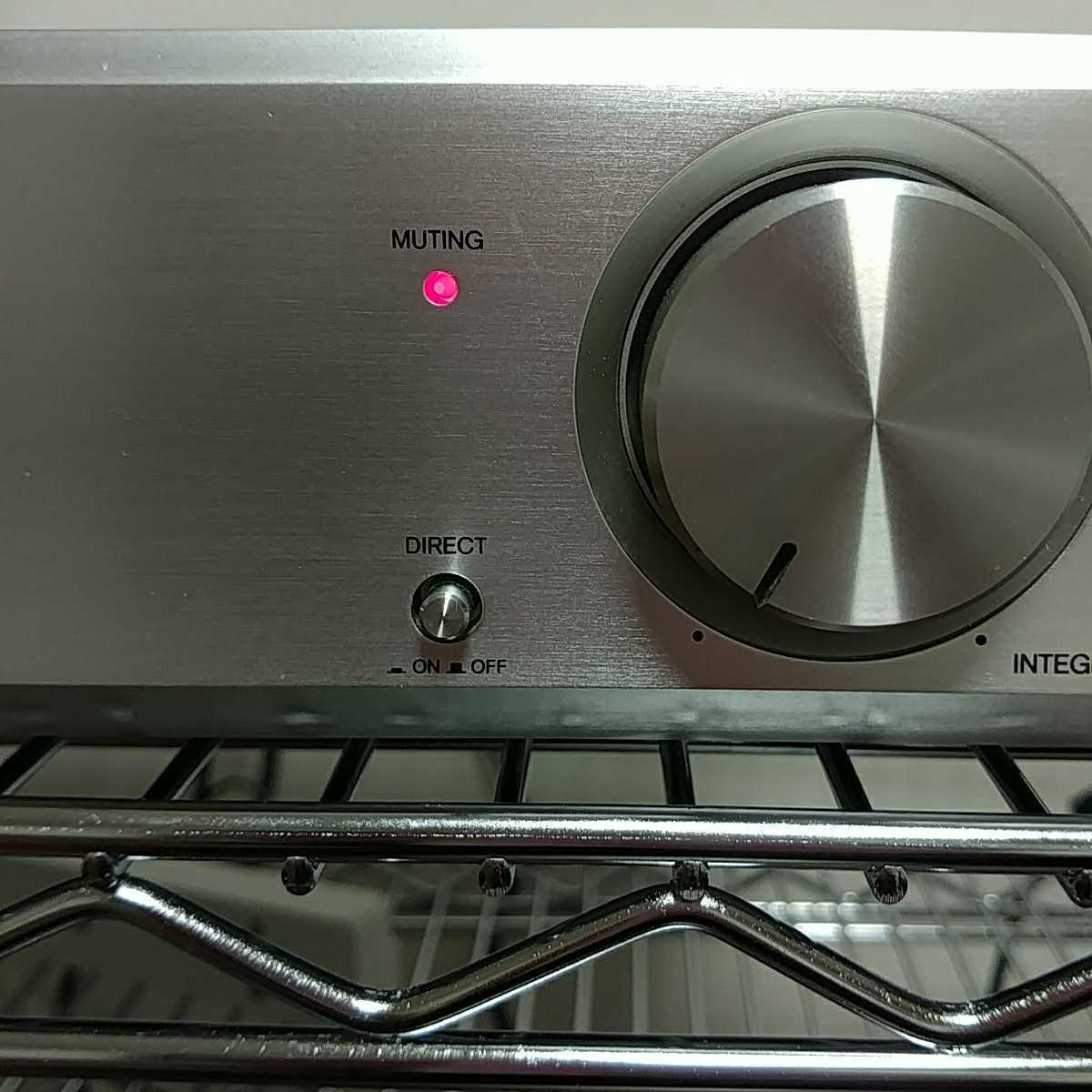 ONKYO A-1VL　動作品　程度良　純正リモコン付き（ミュート、ボリュームとも操作可） ONKYO A-1VL | &frasl;シルバー A-1VLのクチコミ メルカリ
