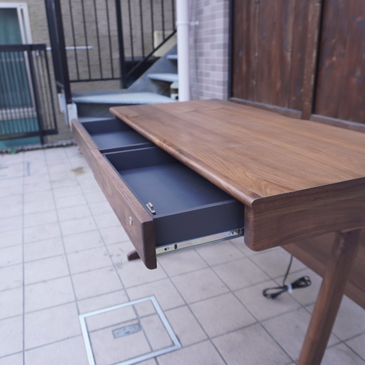 ISSEIKI 一生紀 ウォールナット材 FRINK 110 DESK 一世紀キッズ