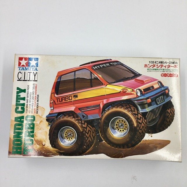 タミヤ ホンダ シティターボ 1⁄32ミニ4駆シリーズ No.6 ♪) ミニ四