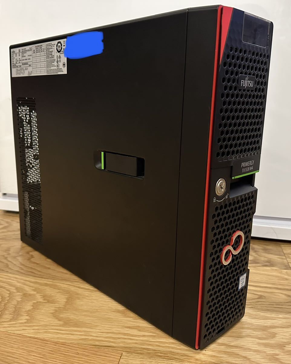 SALE，最新作】 富士通 Fujitsu Primergy TX1320 M4 E-2124 8GB 600GB