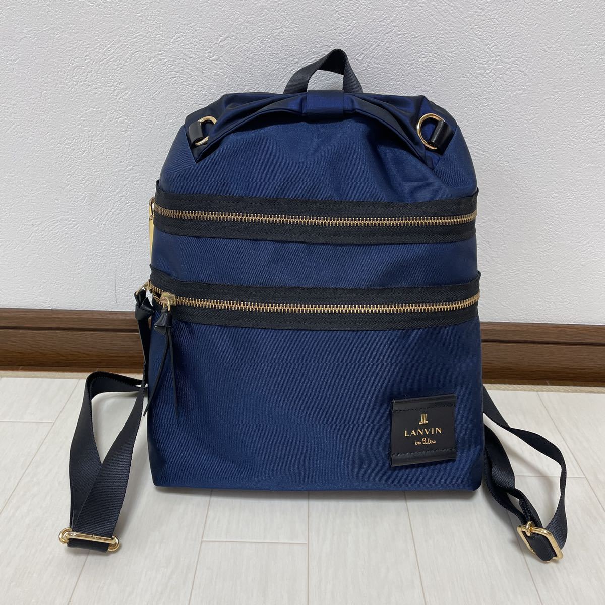 クラシック調 ランバンオンブルー LANVIN en Bleu トロカデロ リボン 