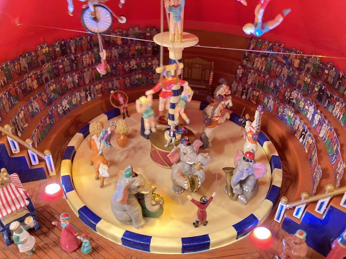 ミスタークリスマス オルゴール　Mr Christmas ☆訳あり・特価☆ミスタークリスマス Mr Christmas サーカス World's
