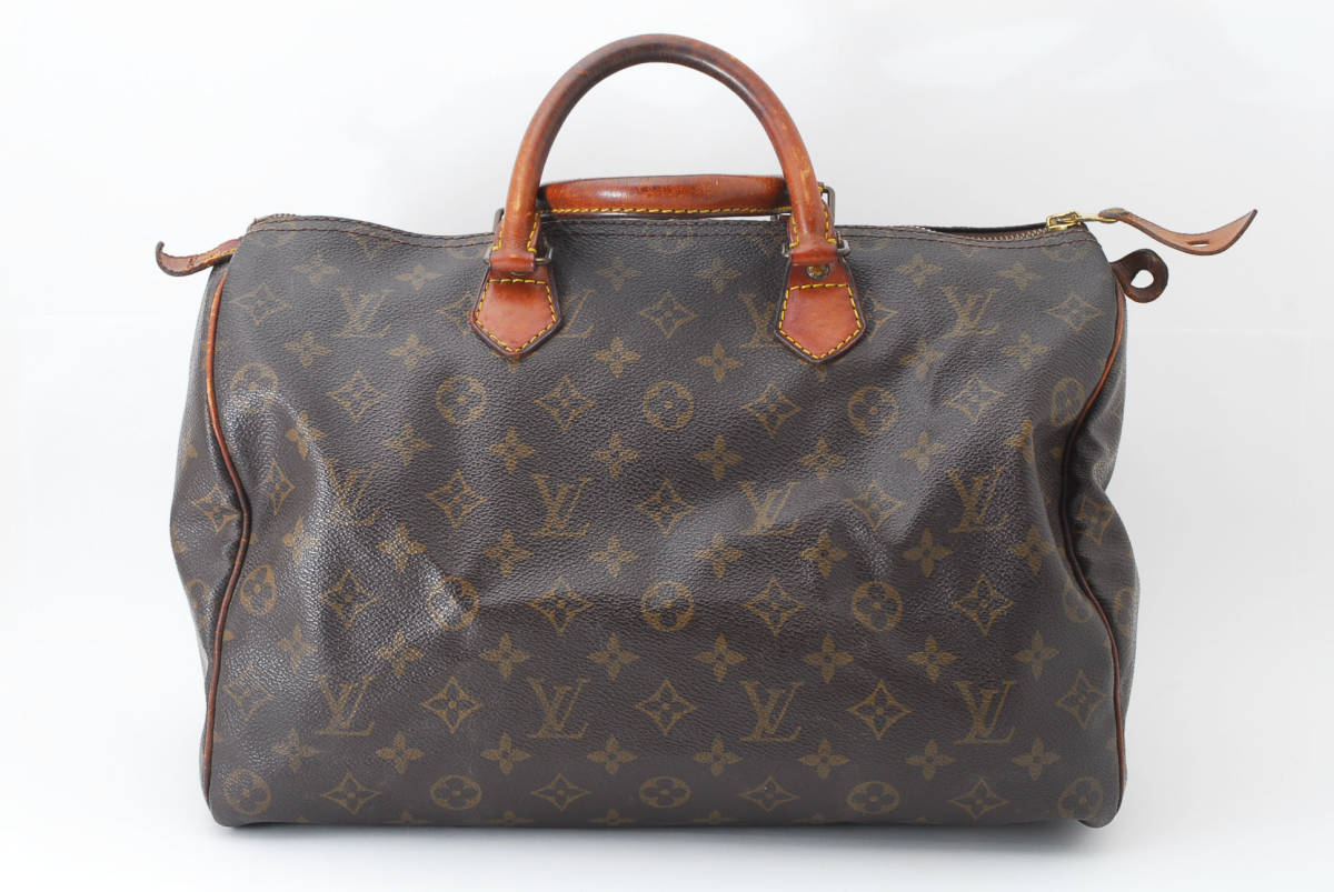 1円〜 美品 LOUIS VUITTON ルイヴィトン モノグラム スピーディ35