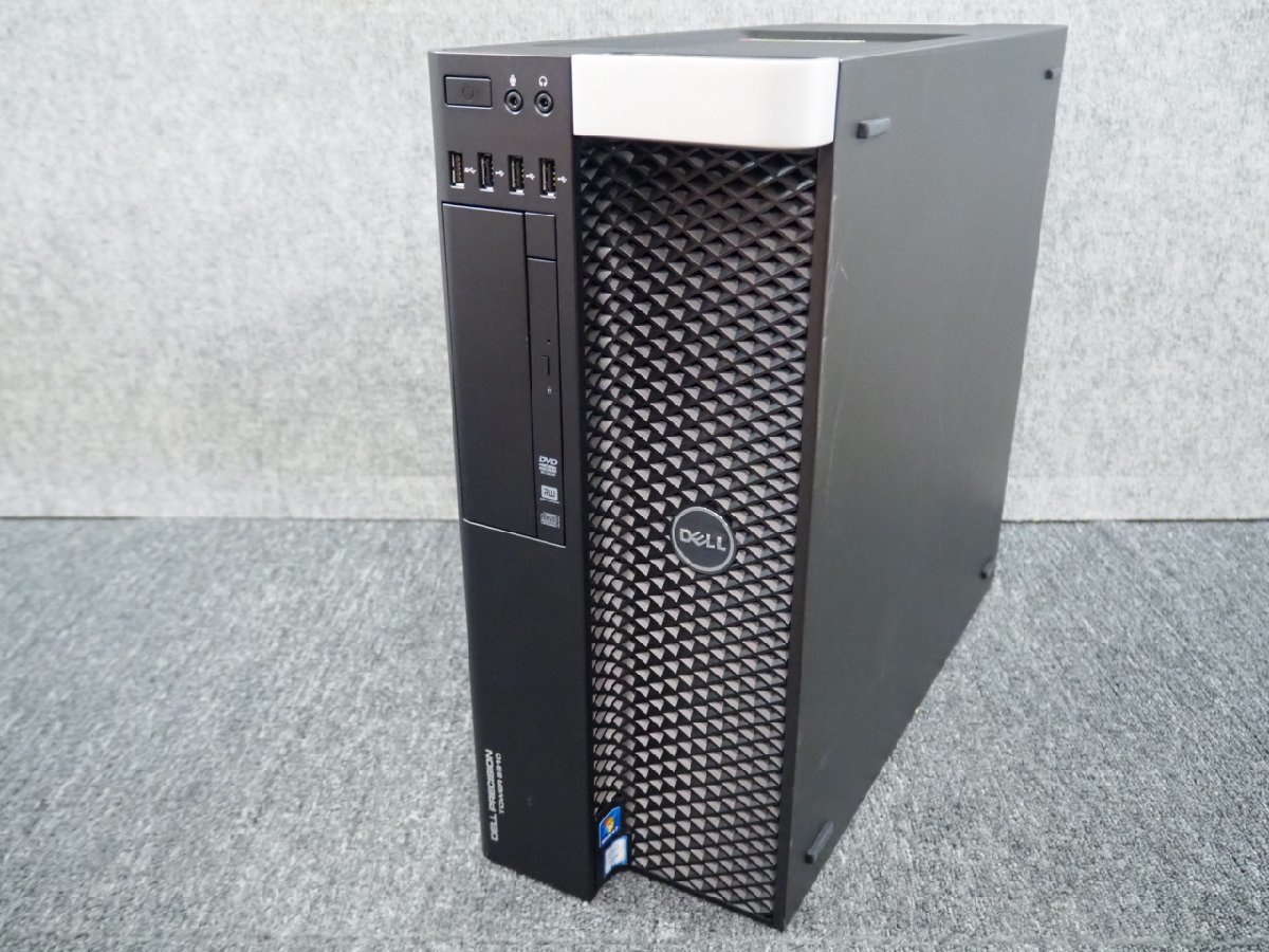 【 1円！】[047]☆大容量128GB！☆Win10認証☆ DELL PRECISION Tower 5810　18C Xeon E5-2699 v3 2.30G/128GB/SSD 256＋3TB/Quadro K2200