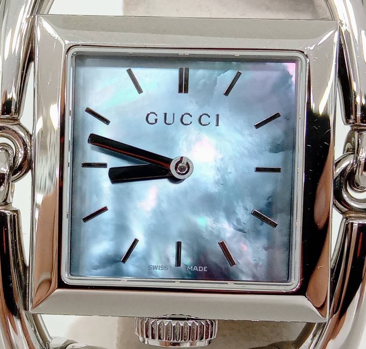 グッチ シニョーリア 116.3 高品質 クォーツ スクエア 時計 腕時計