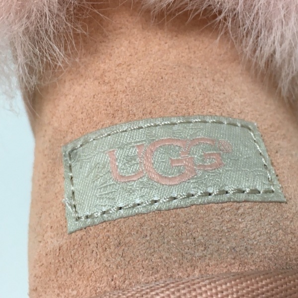 アグ UGG ショートブーツ 23 1094967 フラッフ ボウ ミニ ムートン 