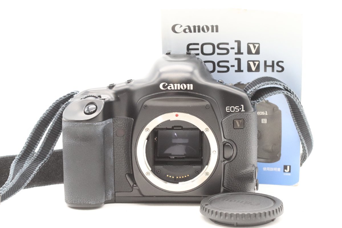 CANON キャノン EOS-1 V AF 取説付 一眼レフ フィルムカメラ 41522-F