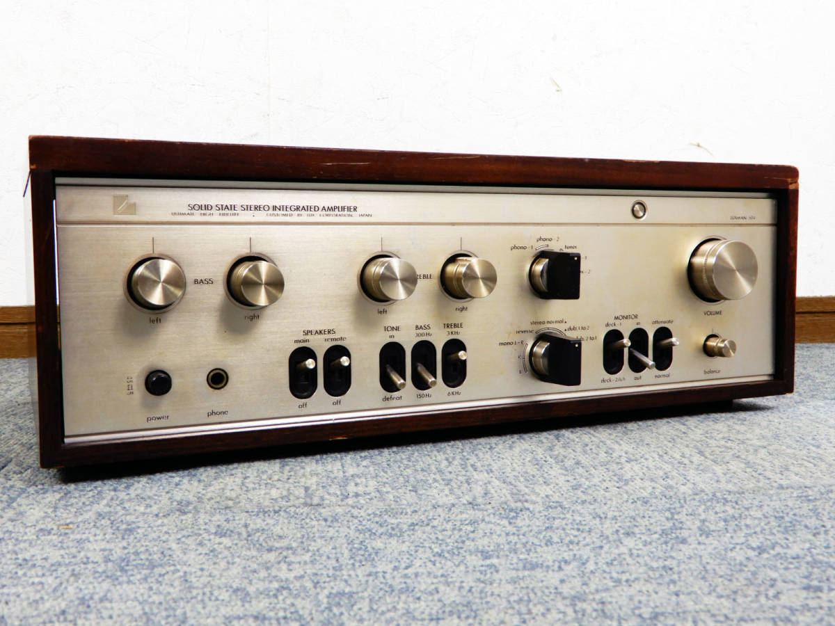 LUXMAN ◇ ラックス プリメインアンプ L-504 LUXMAN 504 ◇ 動作OK
