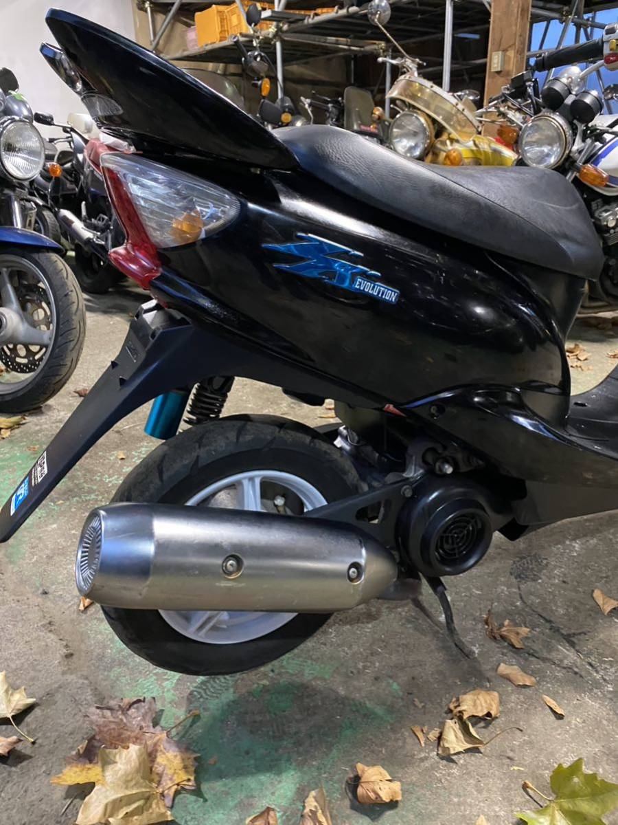 代用品1 JOG ZR エボリューション 走行5739キロ エンジン始動動画有り！返品