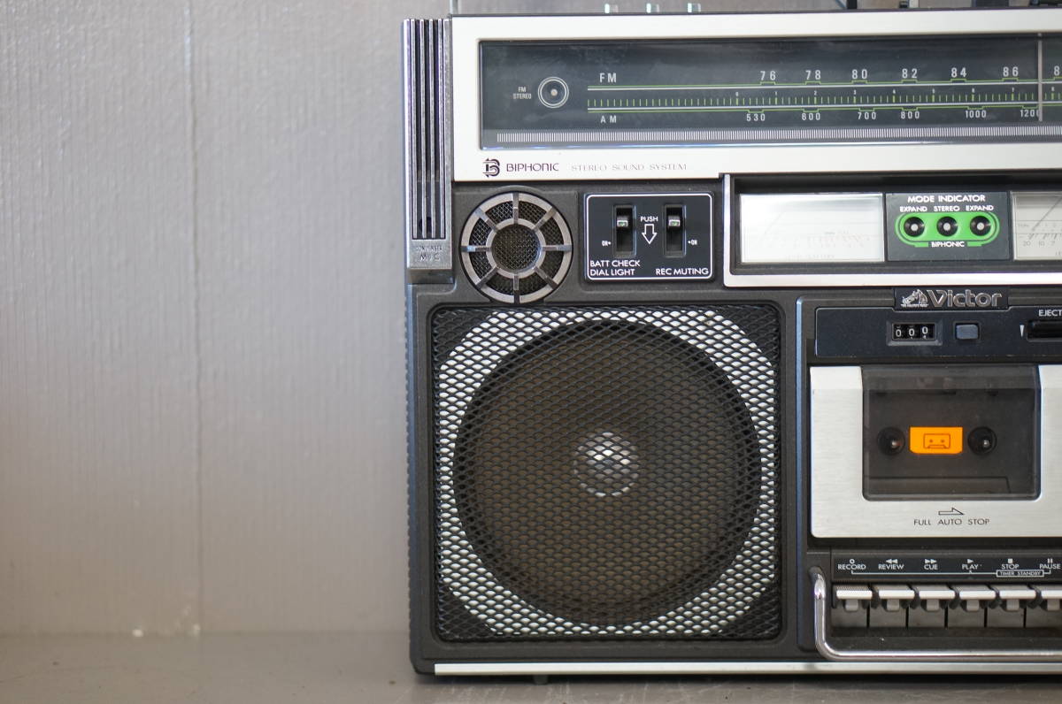 Victor ビクター RC-838 ラジカセ ラジオ ステレオ カセットレコーダー