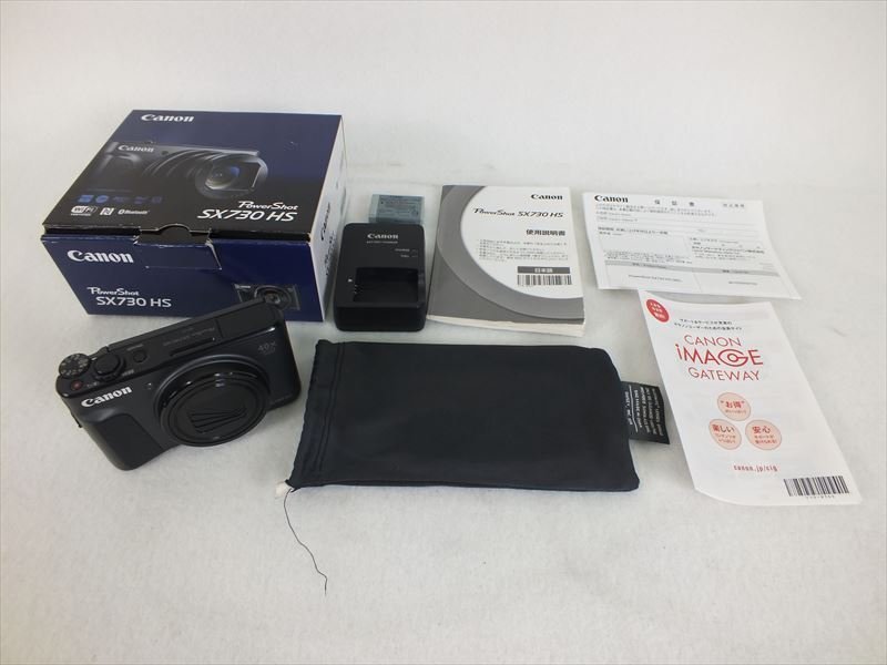 ♪ Canon キャノン Power Shot SX730 HS デジタルカメラ 取扱説明書有り 元箱付き 中古 現状品 221211E3145