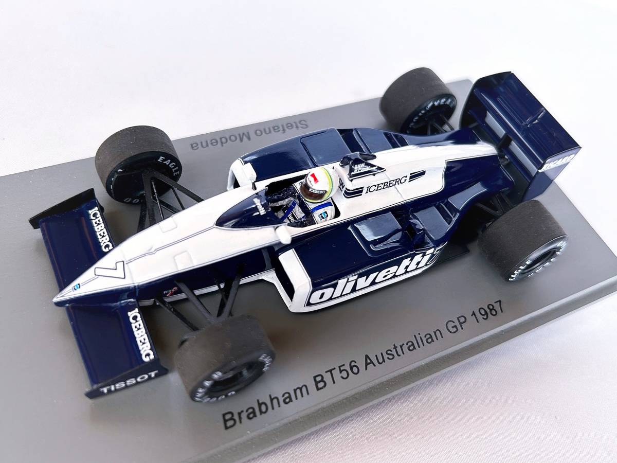 1/43 ブラバム BT56 S.モデナ 1987 オーストラリアGP マルボロ追加 0