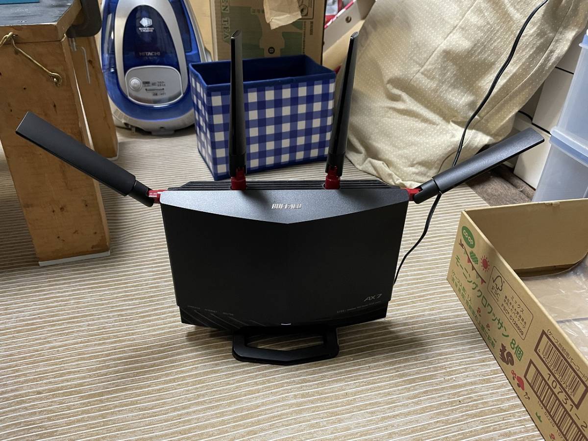 バッファロー WXR-5700AX7S/N ジャンク BUFFALO WXR-5700AX7S ルーター BUFFALO バッファロー 【ジャンク】バッファローWi-Fiルーター WXR-5700AX7S