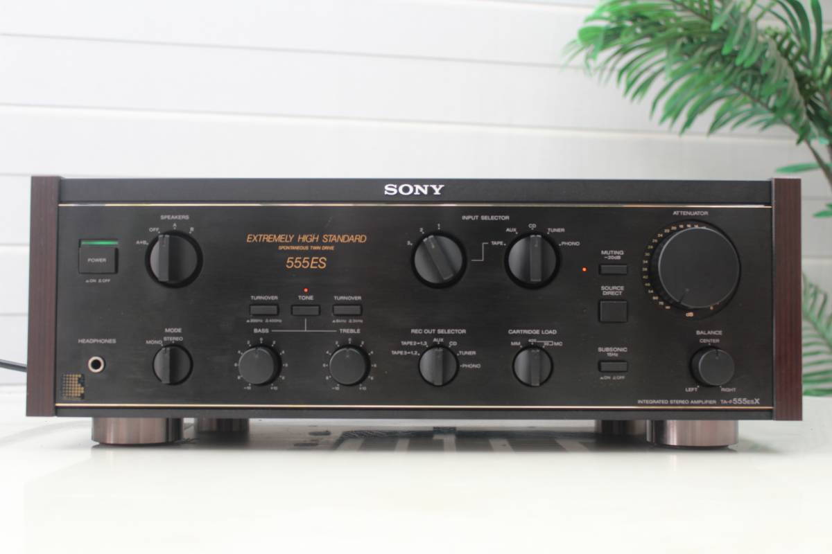 ソニー プリメインアンプ SONY TA-F555ESX - 買取実績 大阪支店の