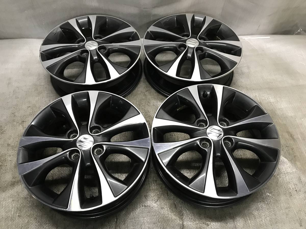 スズキ純正 15インチ アルミホイール 15×5.5J INSET45 PCD 100 4H