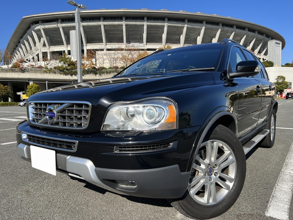 数少ない後期型 北欧VOLVOのフラッグシップSUV ボルボXC90 3.2SE AWD 車検R5年7/18迄 HDDナビ&地デジ&バック ...