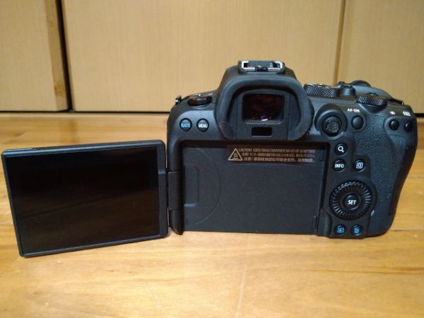 Canon ミラーレス一眼レフカメラ EOS R6 ボディ メーカー保証残約3ヶ月有り フルサイズミラーレス_3