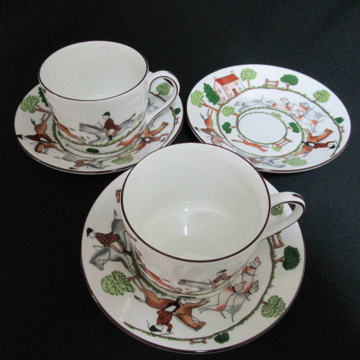 ハンティングシーン ウェッジウッド ハンティング Wedgwood WEDGWOOD 