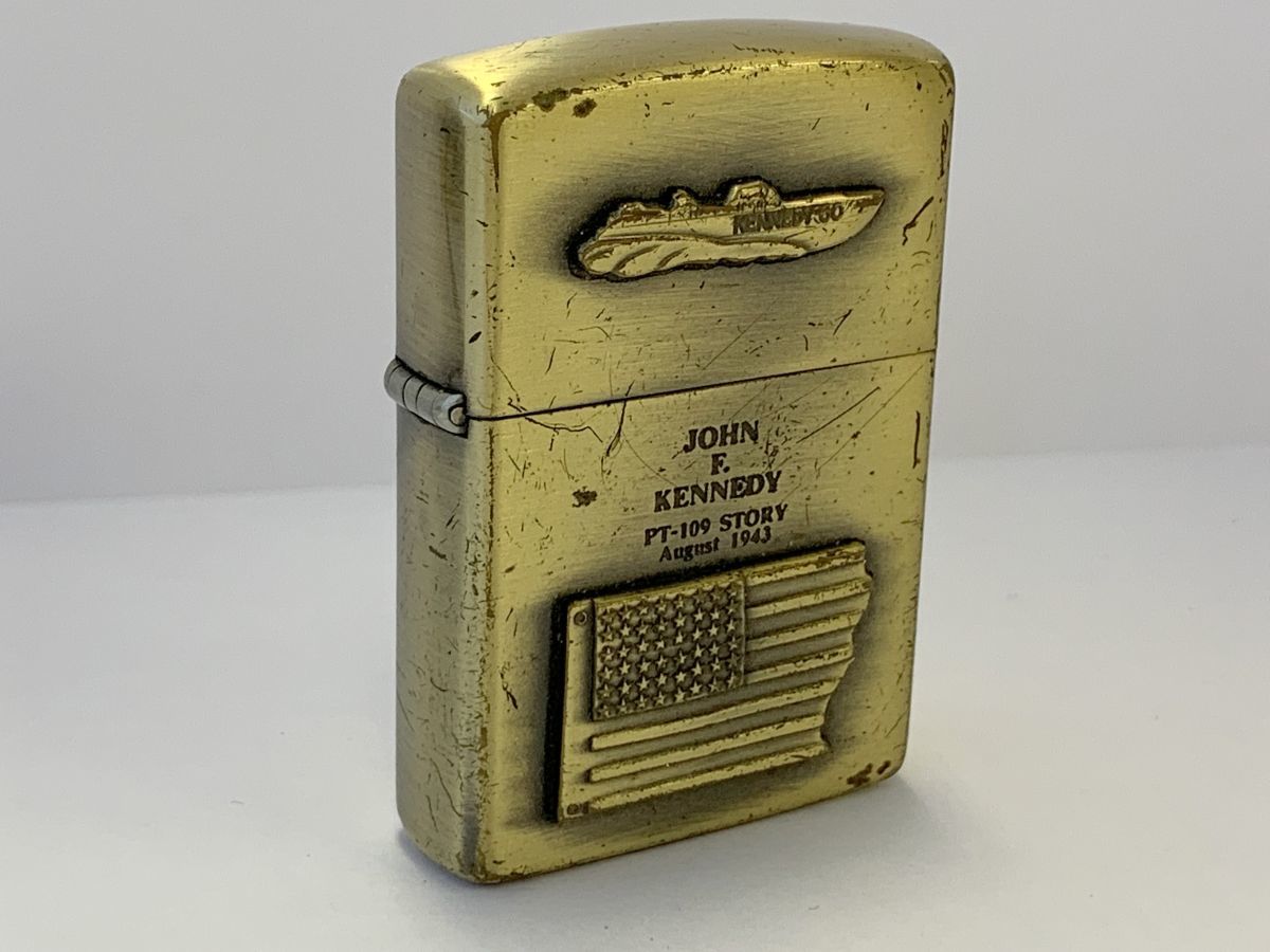 S428-A51-52△ Zippo ジッポ オイルライター ジョン・F・ケネディ 