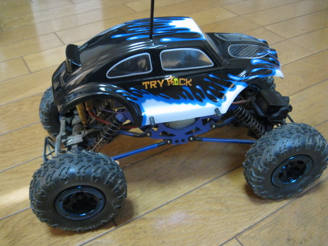 SANWA TRY ROCK 1/18 EP 4WD クローラー プロポ付き1