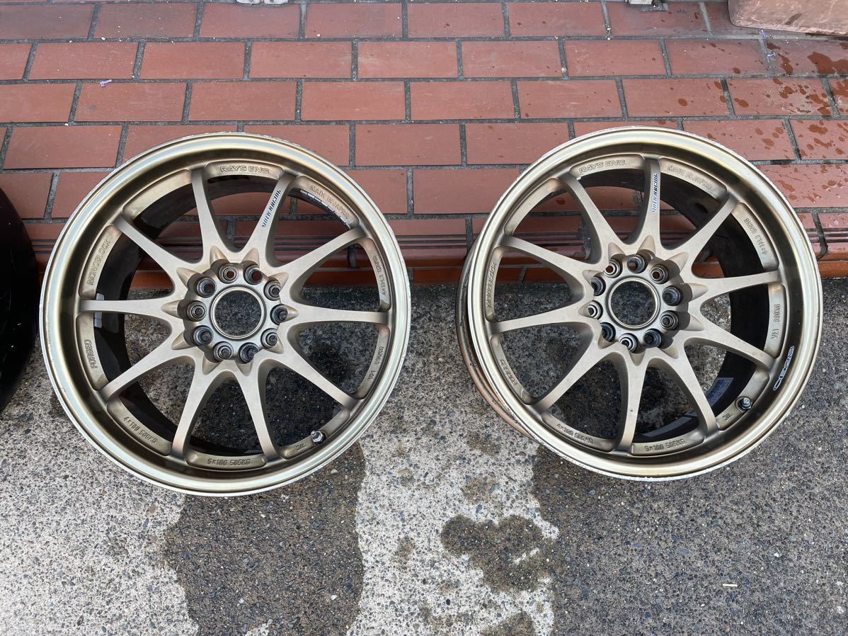 絶版サイズ RAYS VOLK RACING CE28N 17インチ 7.5J +33 PCD114.3