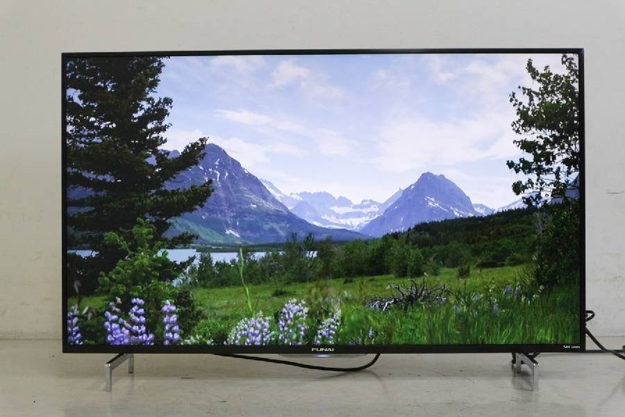 FUNAI 49V 液晶カラーテレビ FL-49UP5000 2017年製 ☆17年製 FUNAI☆49インチ 4K対応 液晶テレビ FL-49UP5000☆リモコン