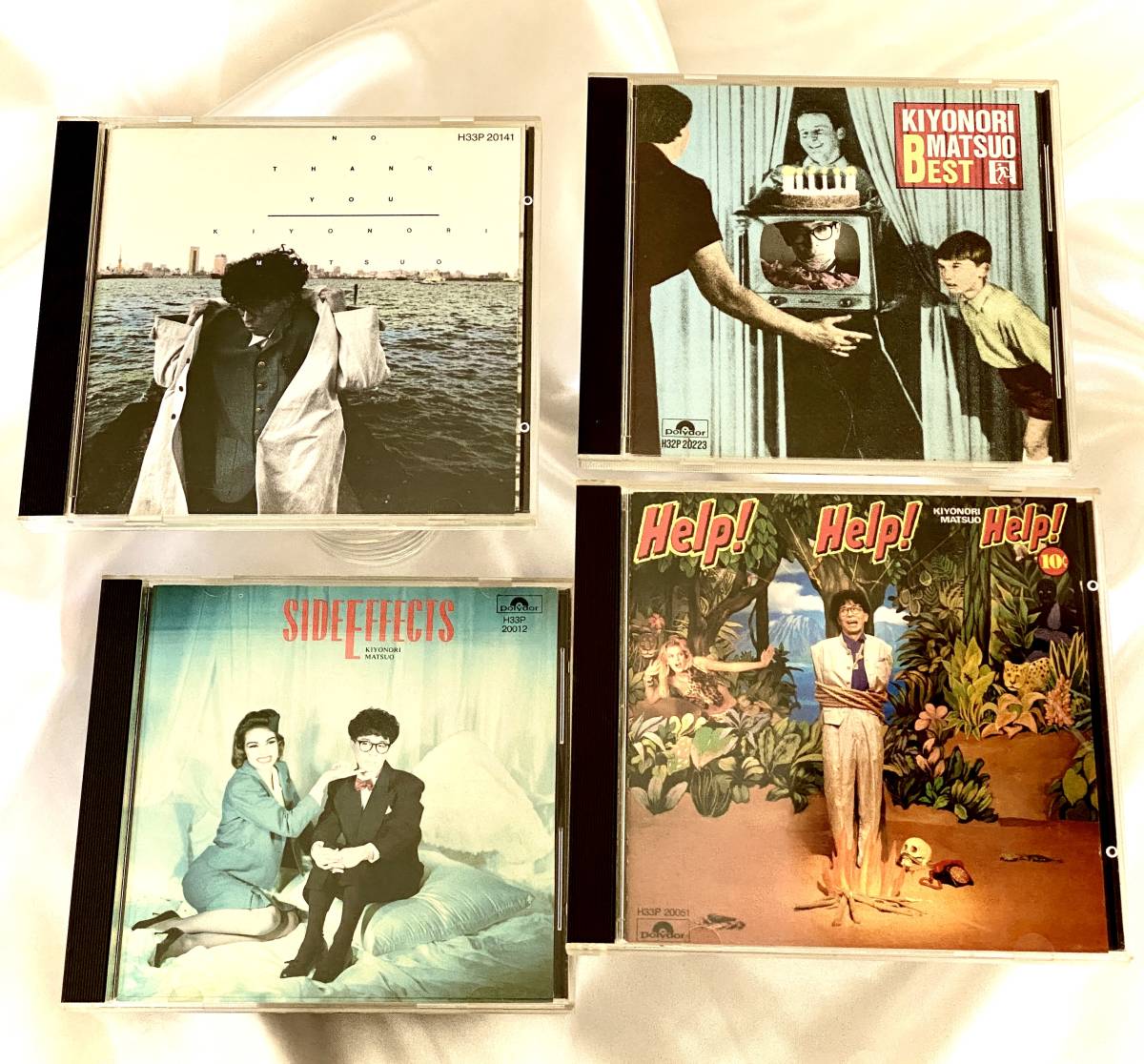 松尾清憲　ポリドール時代　CD初盤４枚