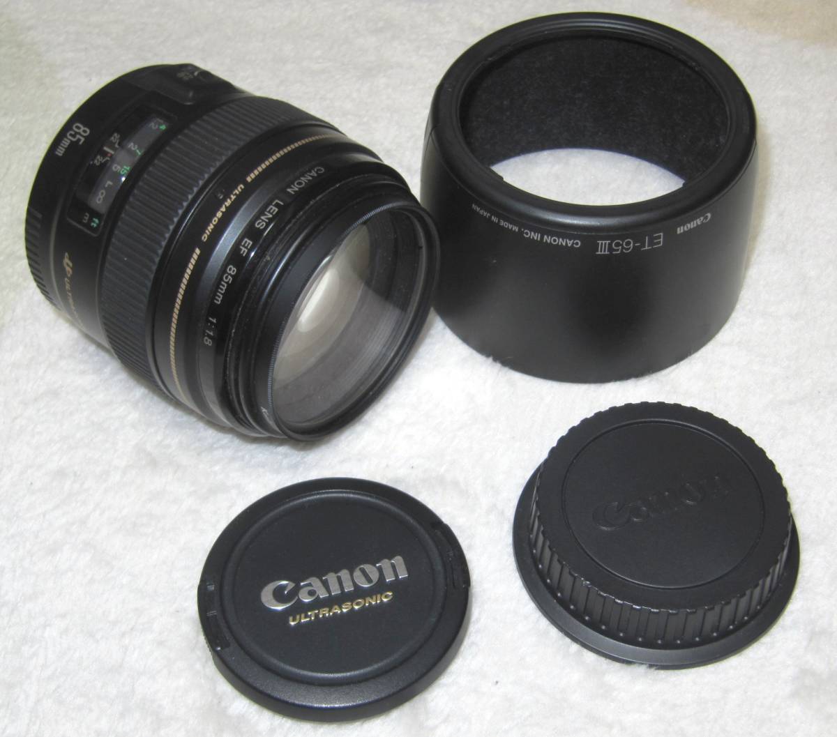美品Canon EF 85mm F1.8 USM 中望遠単焦点レンズ テレビ・オーディオ