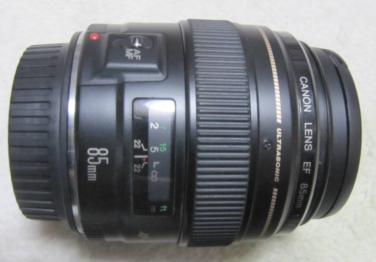美品Canon EF 85mm F1.8 USM 中望遠単焦点レンズ テレビ・オーディオ