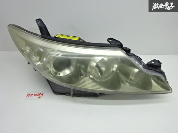 エスティマ ACR50 ACR55中期 純正 ハロゲン ヘッド ライト 左右