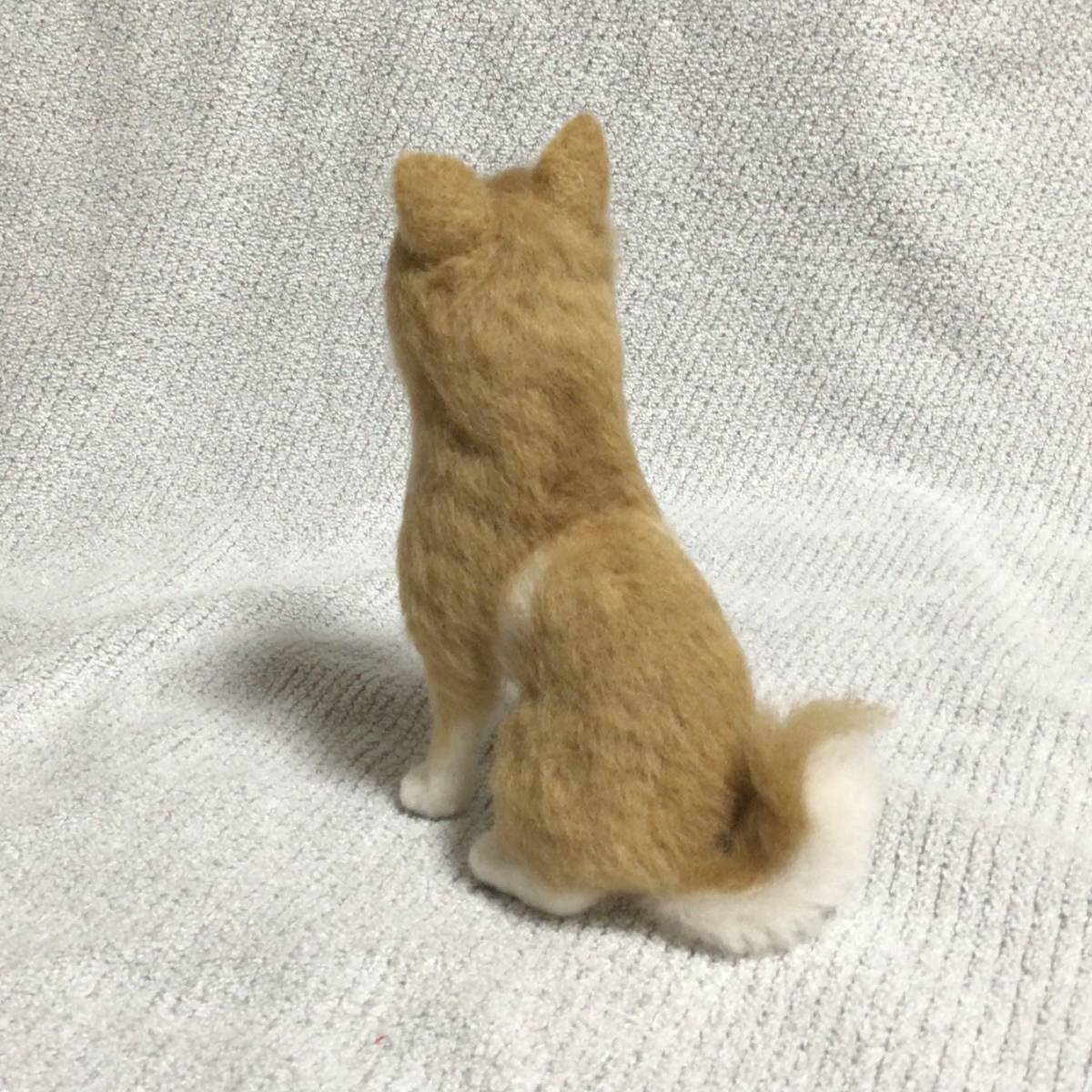 Yuu★羊毛フェルト　柴犬　お座り　ハンドメイド　犬 イヌ いぬ_4