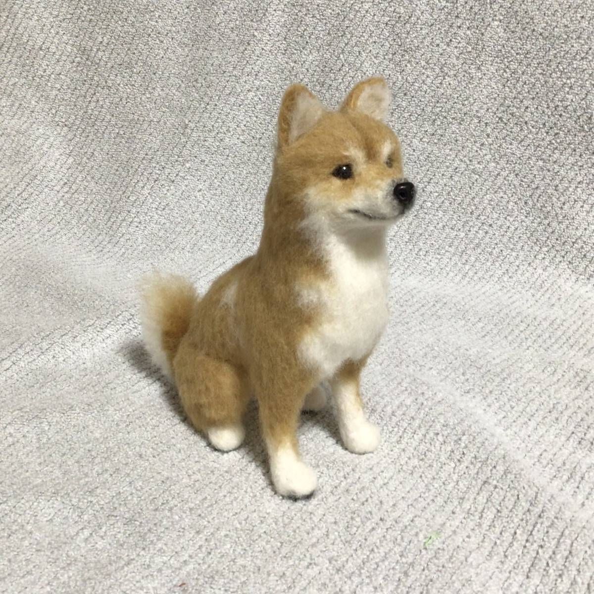 Yuu★羊毛フェルト　柴犬　お座り　ハンドメイド　犬 イヌ いぬ_7