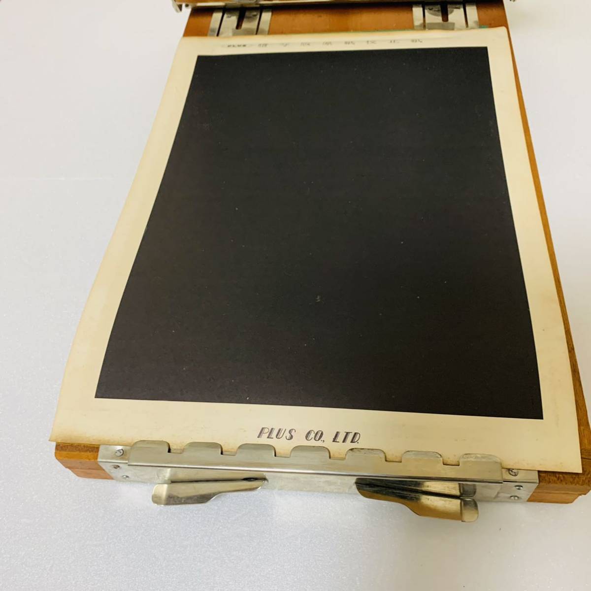 【PLUS】 MIMEOGRAPH ミメオグラフ 版画 印刷 謄写版 ガリ版 印刷機 引出型 アンティーク 古道具 骨董品 昭和 レトロ slide_LINE_ALBUM_20231213_2312