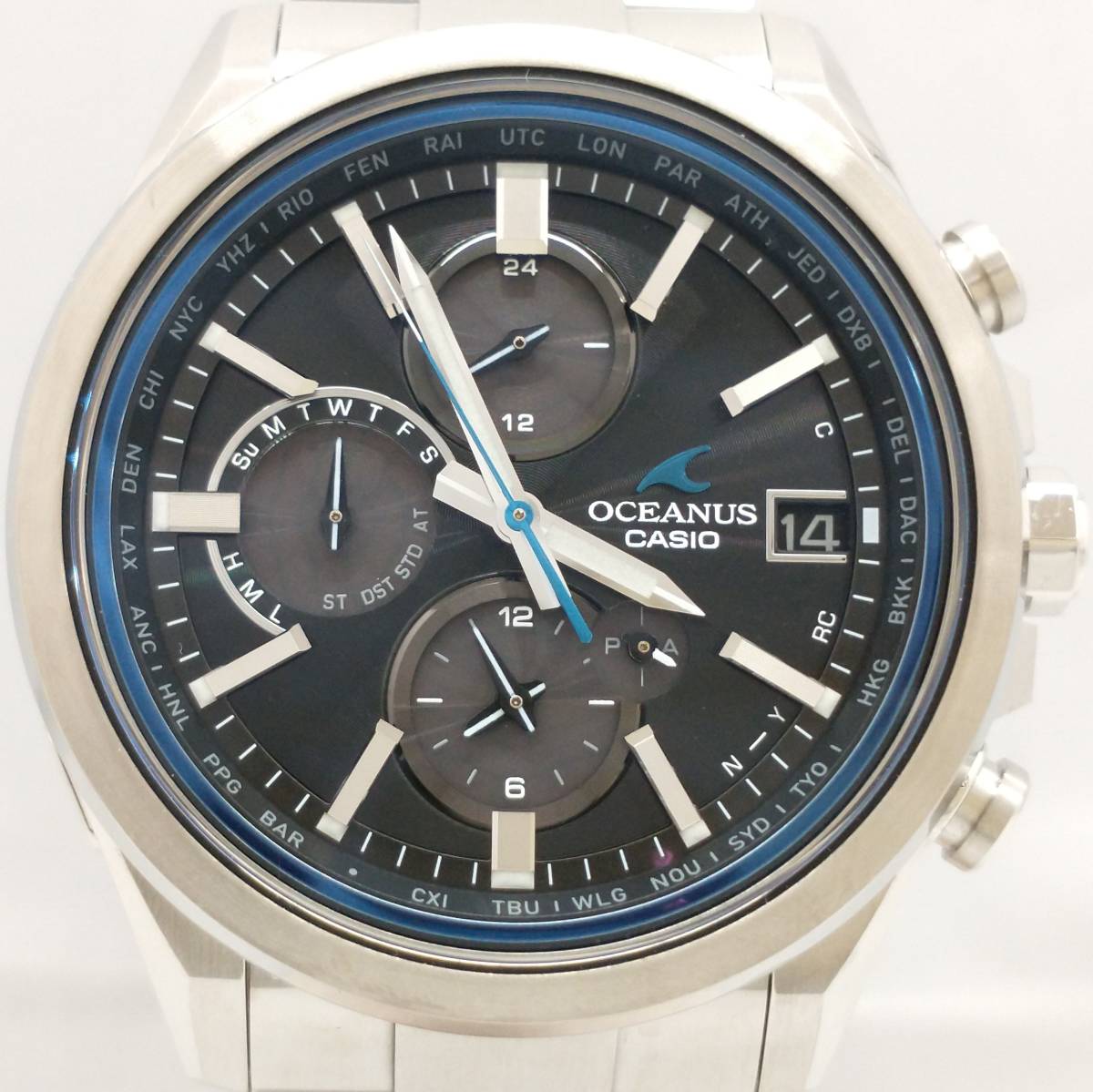 【人気SALE，限定SALE】 CASIO カシオ OCEANUS オシアナス OCW-T4000 電波ソーラー BOX付 店舗受取可(OCEANUS)｜売買されたオークション情報、yahooの商品情報をアーカイブ公開 - オークファン OCEANUS