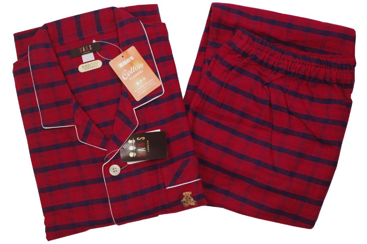 パジャマ DAKS | daks メンズ 前開き 全開 ネル地 ハウスチェック柄 SHOP ONLINE arakawa ネルの通販 DAKS［紳士］甘撚り起毛ネル ネル（インナー・下着・ナイトウェア）の通販 高島屋オンラインストア